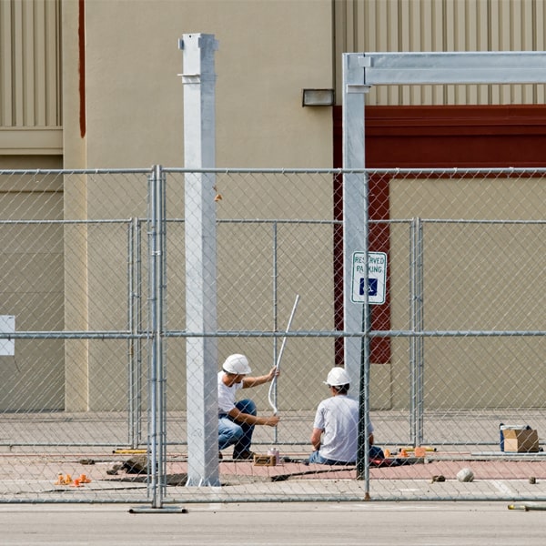 how much time can i rent the temporary fence for my construction site or event in College Point